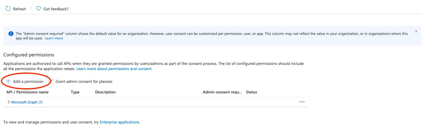 Add Permission